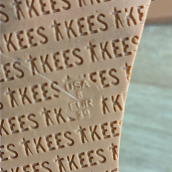 TKEES Tan Multi-Strap Slide Sandals - Picture 3 of 4